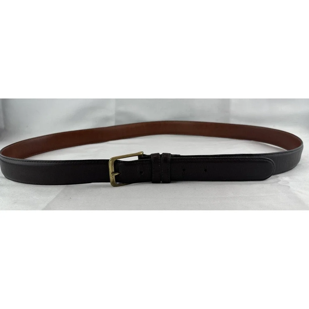 COACH Leather Belt Men 44
